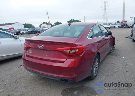 2015 Hyundai Sonata Se from USA, damaged, VIN 5NPE24AF3FH113379